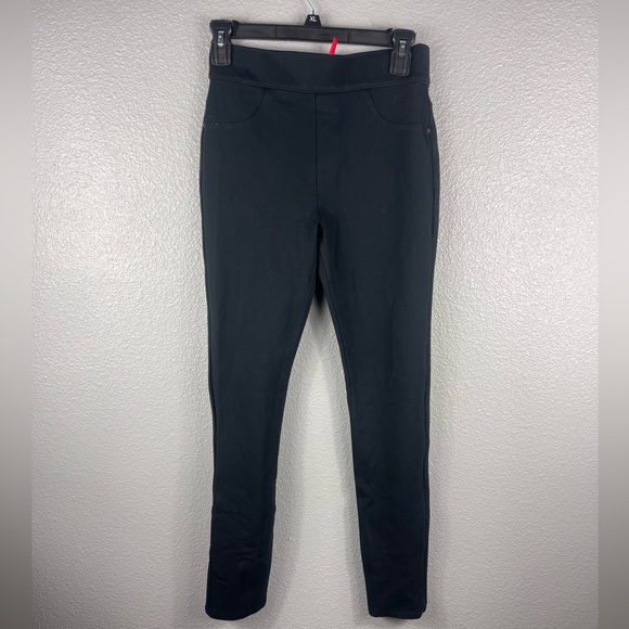 Spanx The Perfect Pant Women’s Small Black Straight Ankle Minimalist Career - Picture 2 of 13